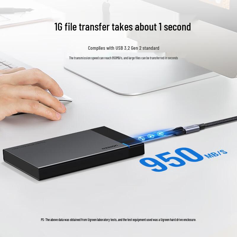 Ugreen Type-C USB 3.1 Gen 2 Extension Cable