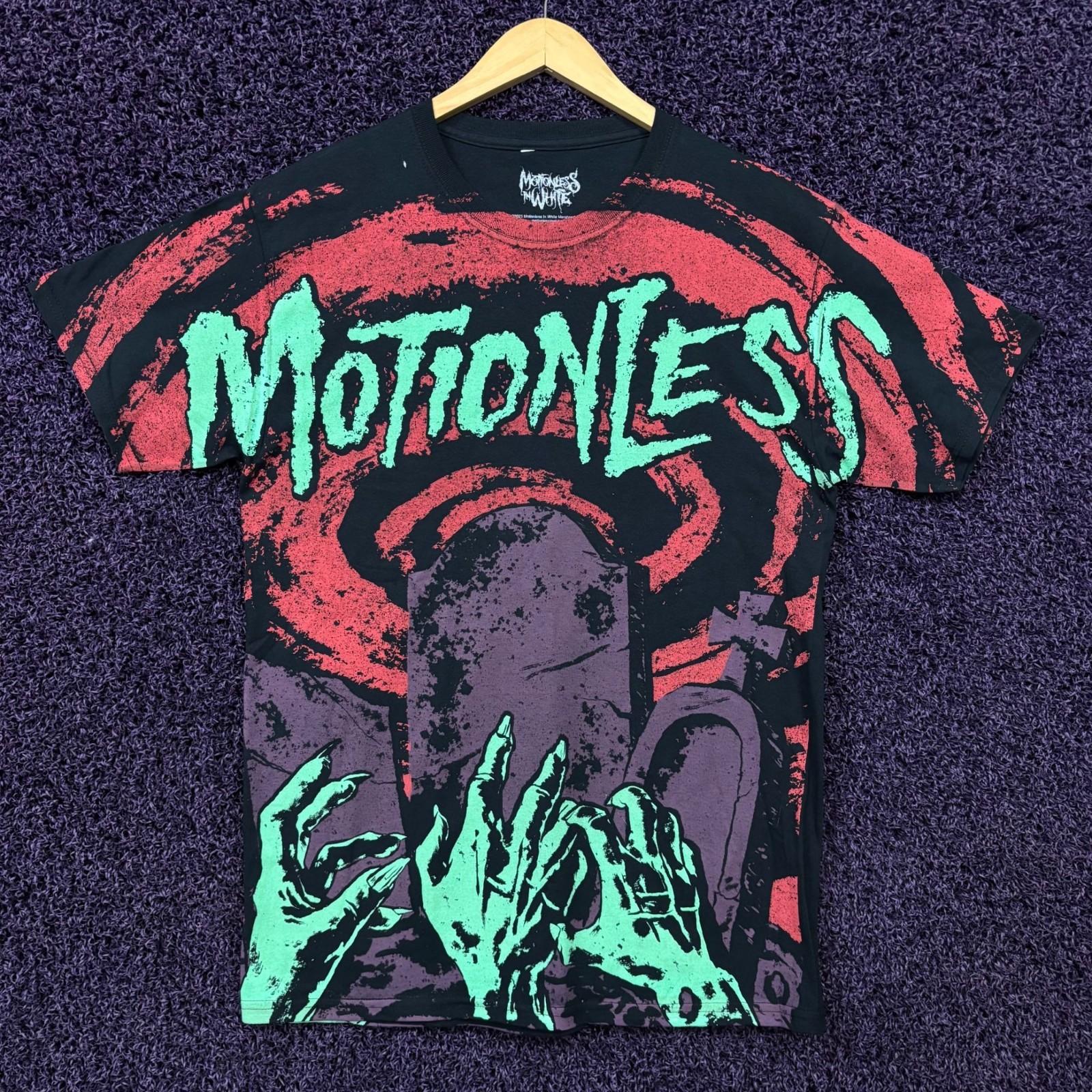Motionless in White Graveyard Shift Metal Band T-Shirt M XXL