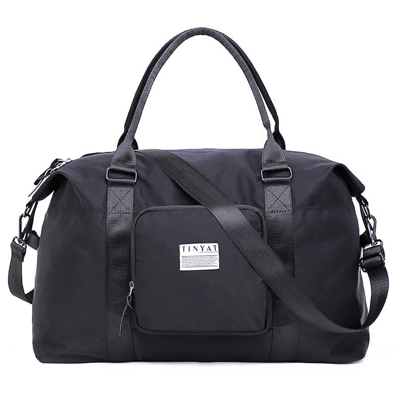 Reisetasche Große Kapazität Damen Handgepäck Kann Mit Zugstange Box Kurze Geschäftsreise Canvas Reisetasche Eingestellt Werden