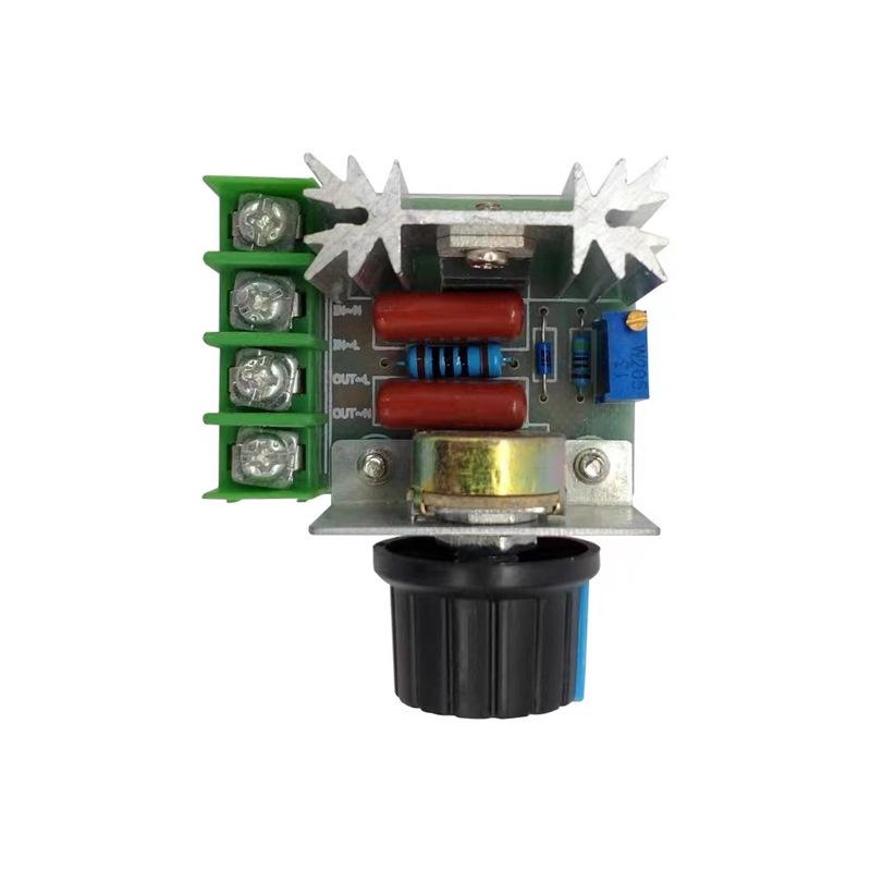2000W Thyristor High-Power Voltage Regulator for Dimming, Speed, and Temperature Control