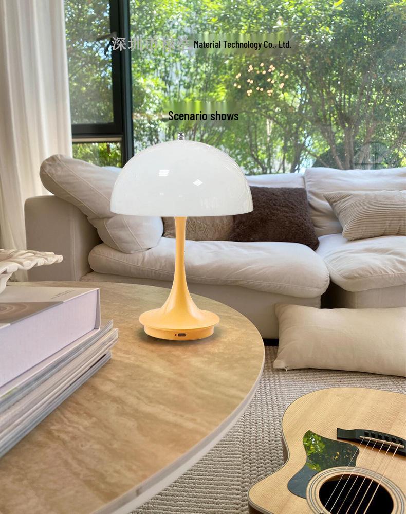 Danish Designer LED Bedside Wedding Table Lamp with Charging Feature