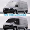 Vindusskjerm for Fiat Ducato Peugeot Boxer Citroen Relay Bobil Termisk Vindusrute Skjermdeksel Svart Ut Blinds