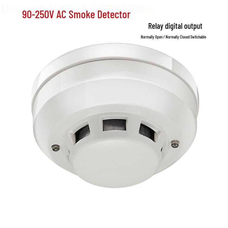 220V AC Smoke Detector with Relay Output
