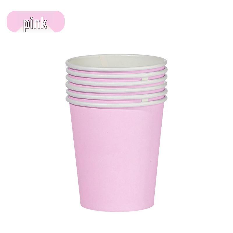 Thickened Disposable Colored Paper Cups for Kids' DIY Art & Crafts