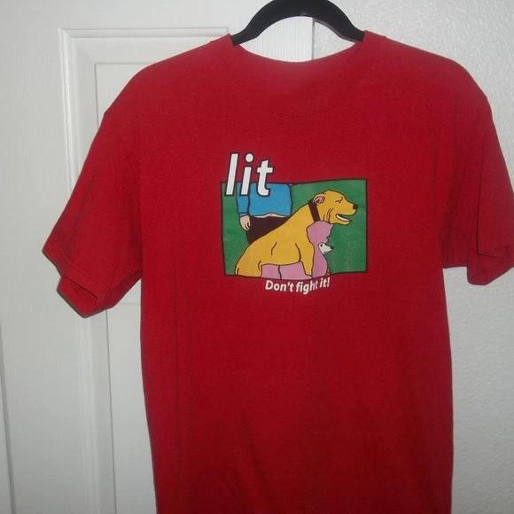 Lit Band Tour Funny Unisex Gift for Fan S to 5XL Red T-shirt DS109 Unisex T-Shirt XXL