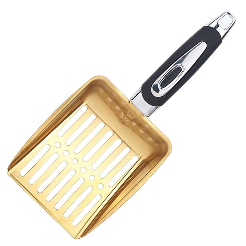 

AB34-Efficient Fireplace Ash Removal Tool Hollow-Out Sifter Shovel Clean Coal Separation Fit For Wood Burners Fire Pits Bbqs