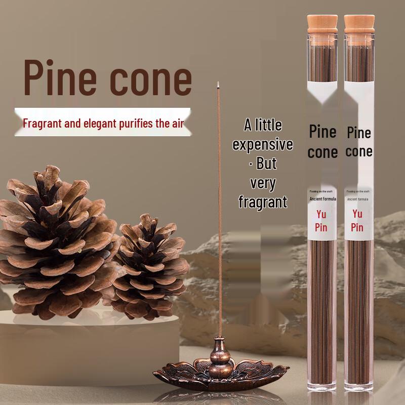 Natural Ancient Method Pine Cone Incense Sticks