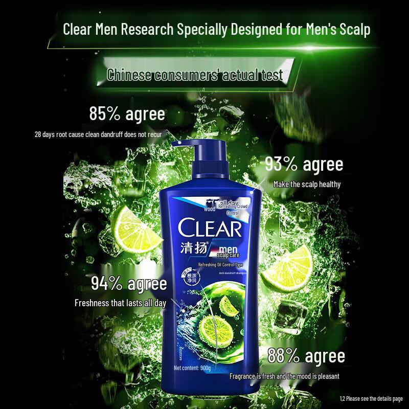 Clear Men Anti-Dandruff Shampoo & Body Wash Set