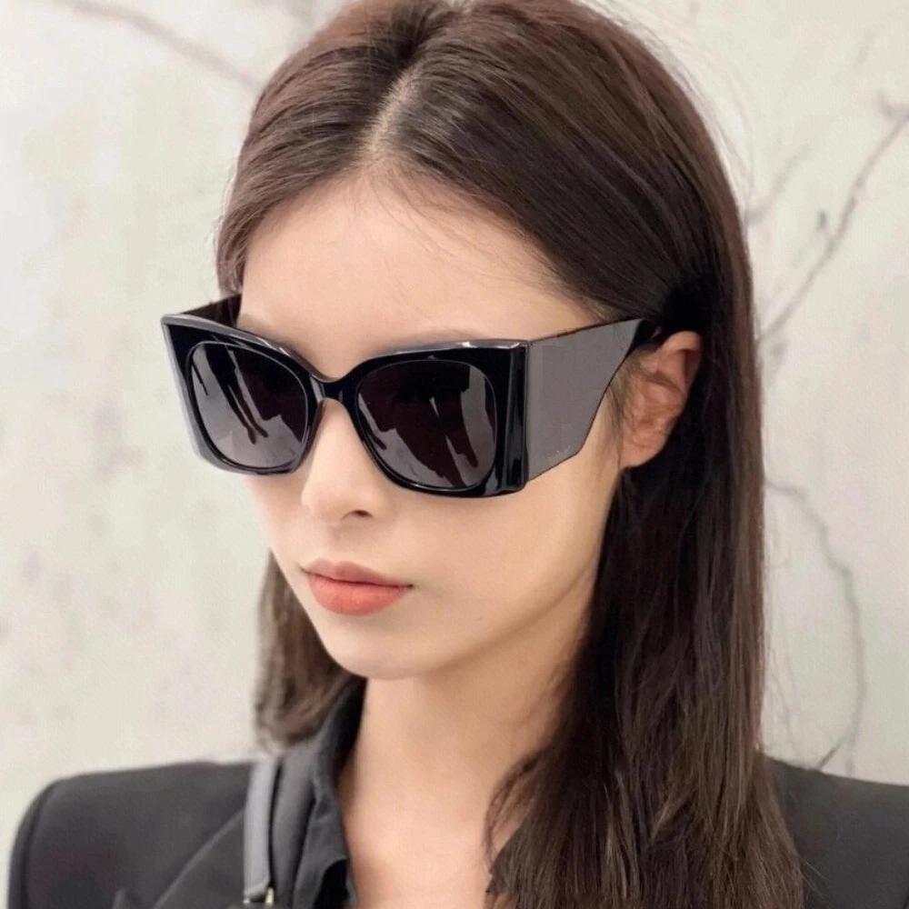 Women Oversize Square Sunglasses Men Wide Glasses Legs Travel Male Shades Female   Retro Brand Designer Luxury Uv400