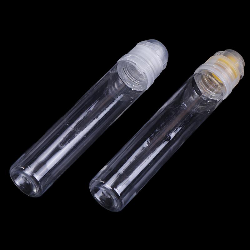 10Pcs Plastic Bottle Push Pull Replacement Caps Reusable Portable Paste Packaging Bottle