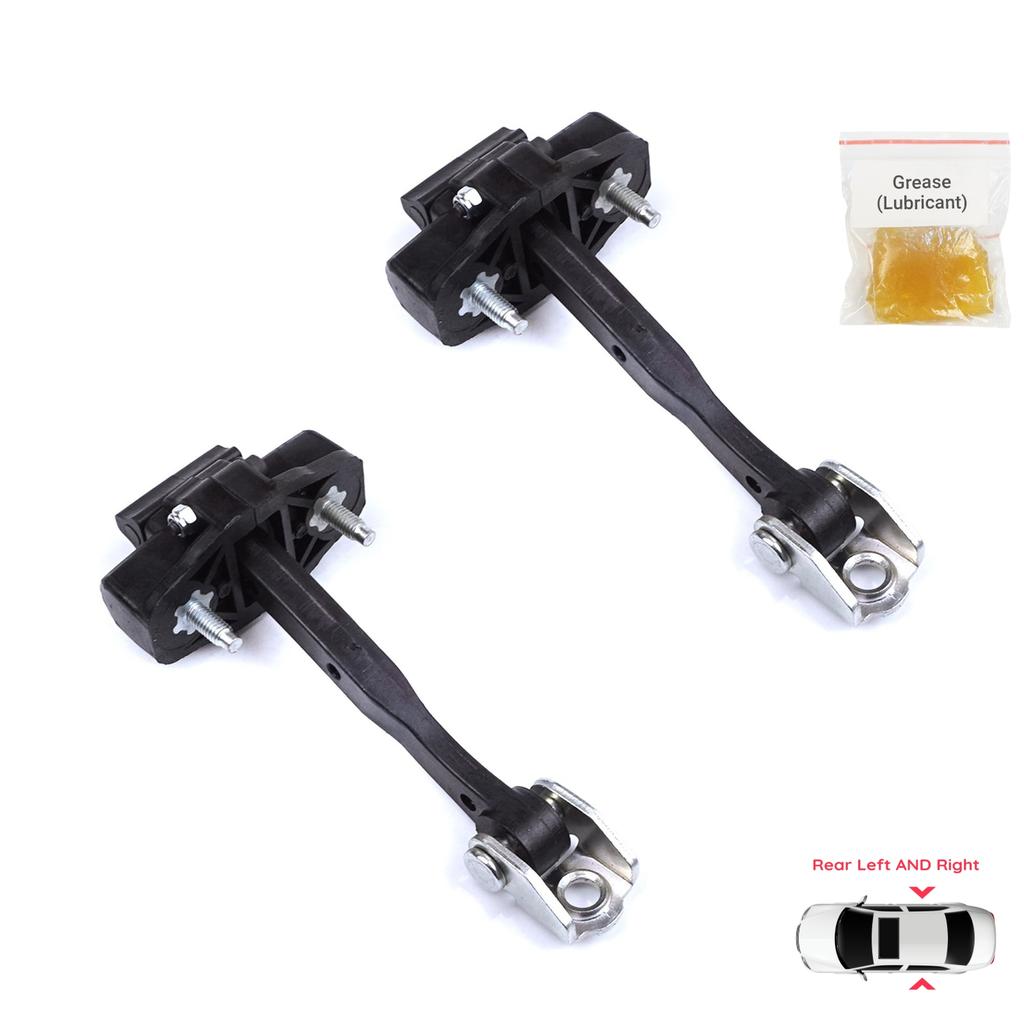 EDP1291-1 2 Pieces Rear Door Hinge Stop Check Strap Limiter for Lancia Ypsilon MK3 846 312 2011-2024 5-Door HB 51917798