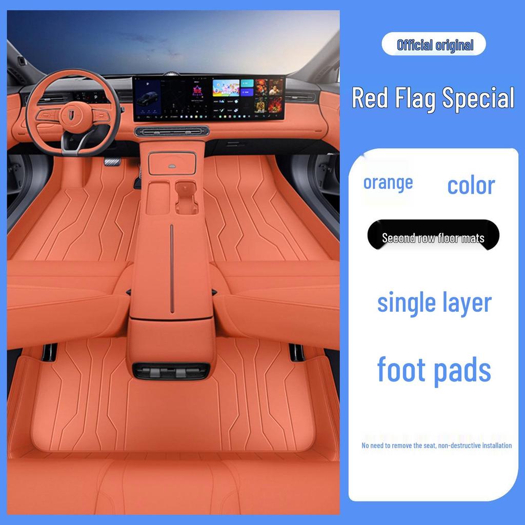 Custom Floor Mats for Hongqi HS6 PHEV 2026 - Full Surround Interior Protection