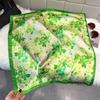 Fashion Square Fashion Foreign Style Small Silk Scarf Women'S Headband Decorative Scarf Dual-Purpose Small Square Scarf New Scarf