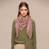 Light and thin ring velvet women's cashmere square scarf plain spring and summer new models can wear 200 scarves