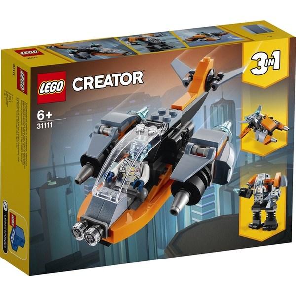 

LEGO Creator 31111 Кибер-дрон, разноцветный