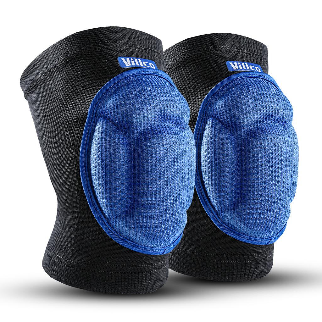 1/2 Pc Collision Knee Pads Fitness Basketball Running Cycling Sports Knee Protection Anti Slip Outer Shell Thickened Knee Pads