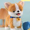 Electronic Toy Dogs That Walks and Barks Tail Wagging Plush Interactive Electronic Pets Tongue Licking Puppy Toys for Toddlers