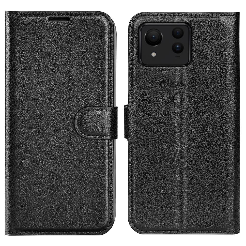 For Asus Zenfone 11 Ultra 5G Case Litchi Texture Card Holder Phone Protective Cover