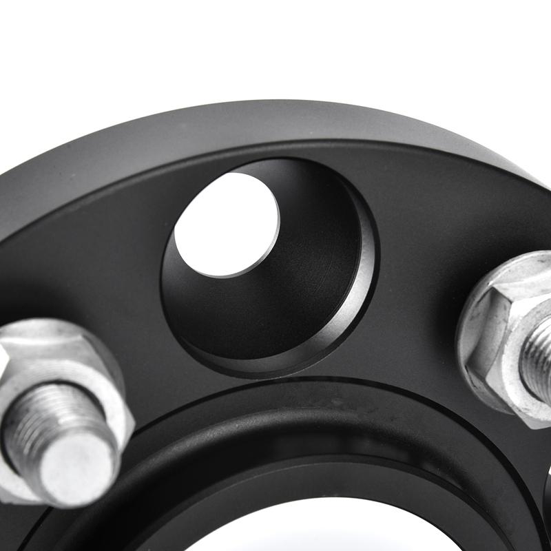 Embers For Toyota Corolla PCD 5x114.3 CB 60.1 M12x1.5 Forged Aluminum Black Wheel Spacers Hub Adapter 2 Piece