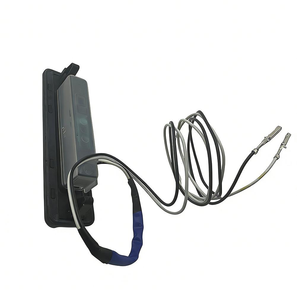 Tailgate Latch Button Trunk Release Switch Full-length Cable Tool-free Installation Plastic metal Construction