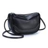 New niche design bag women's retro shoulder armpit bag versatile messenger dumpling bag leather lightweight shell bag