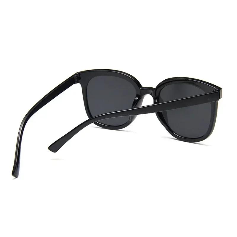 Runde Verlaufs-Sonnenbrille Damen Vintage Übergroß Herren Spiegel Retro Mode Luxusmarke Brillen