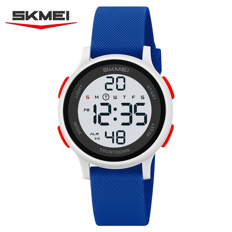 Children's Watch Student Dual Time Electronic Watch Multifunctional Outdoor Sports Waterproof Electronic Watch