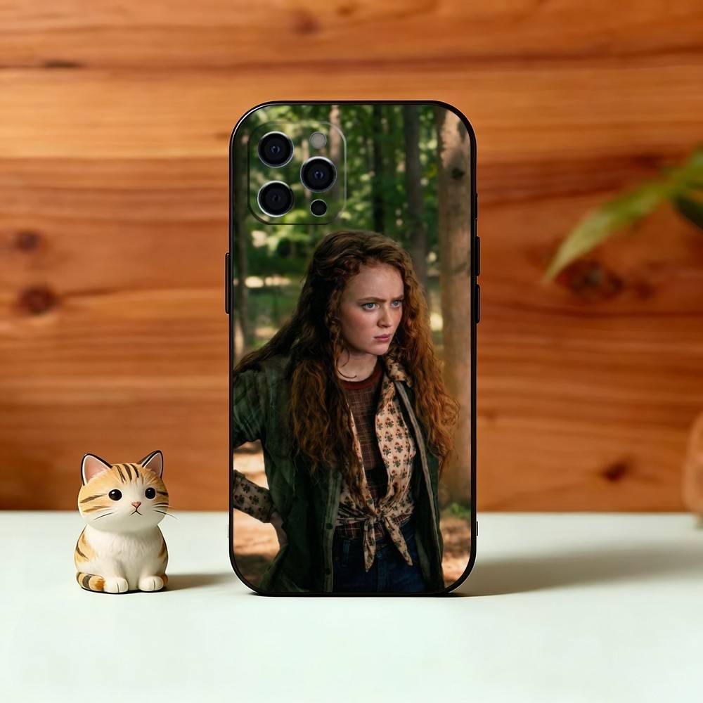 S-Sadie S-S Actor Phone Case For iPhone 17,16,15,14,13,12,11 Plus,Pro Max,XS,Soft Silicone Black Cover