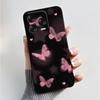 For ZTE Blade V70 Design Vita Case Elegant Butterfly Flowers Black Cover for ZTE Nubia V70 Design Phone Back Covers Soft Fundas