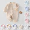 Baby Winter Warmth Cotton Snowsuit With No Bone Design For Newborns And Infants