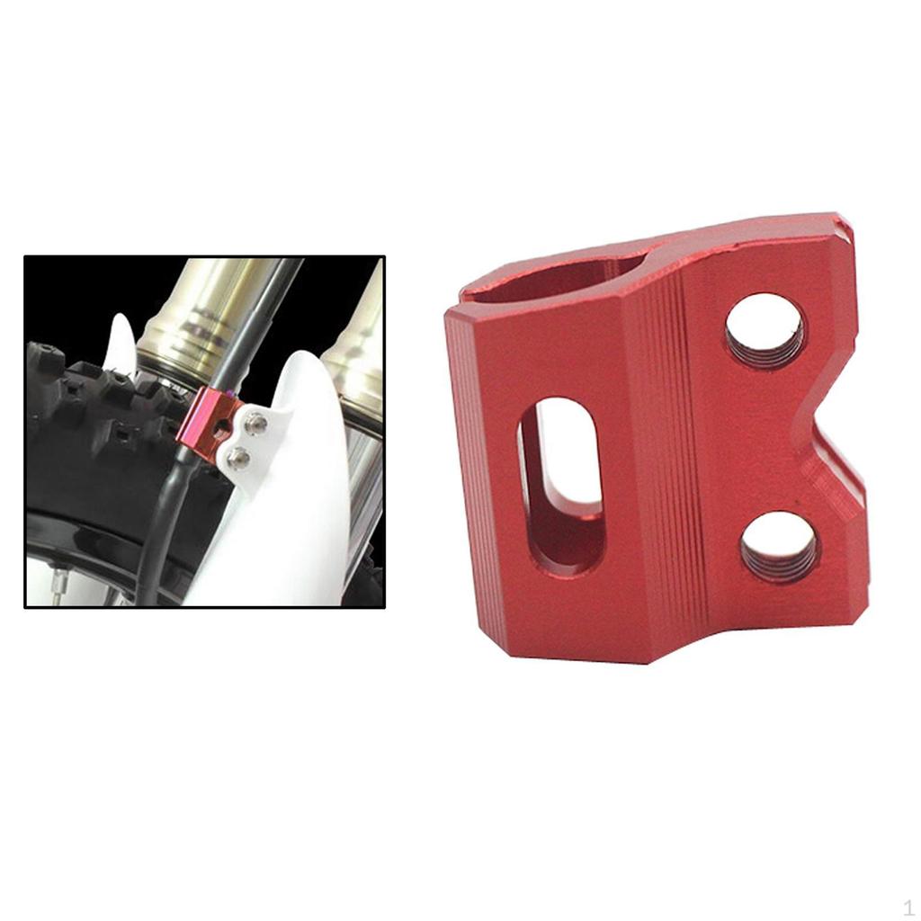 And Stylish CNC Aluminum Front Brake Cable Clamp Line Bracket for CRF 250 / RX 65 85 125