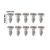 304 Stainless Steel Countersunk Head Screws Universal M2-M4 Phillips Screws Security Self Tapping Screws for Furniture Repairs