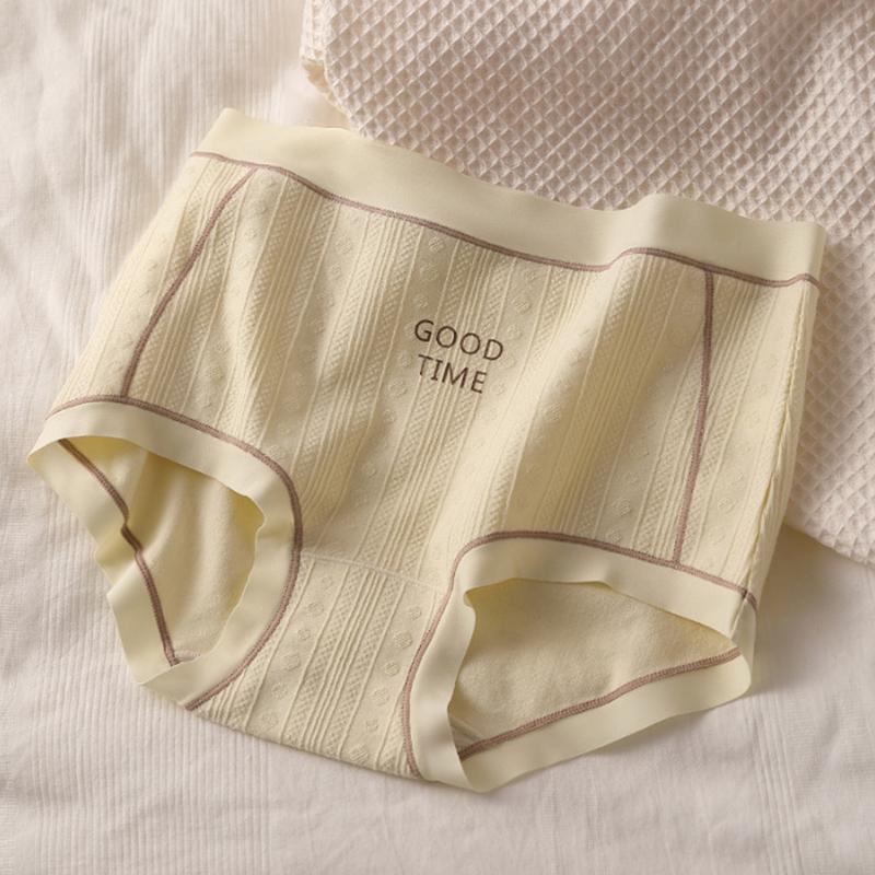 Women Underwear Cotton Panties Cute Panty Middle Waist Briefs Comfortable Soft Underpants M-XXL