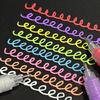 12Pack Glowing in the Dark Acrylic Paint Markers Pen Non Skip Ink Flow for Crafts and Decorations