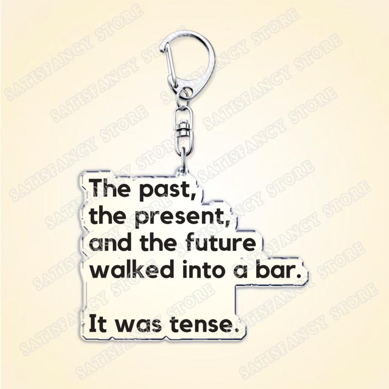

Creative Back To School Spirit Keychain for Accessories First Day of School Vibes Keyring Education Jewelry Friends Gifts