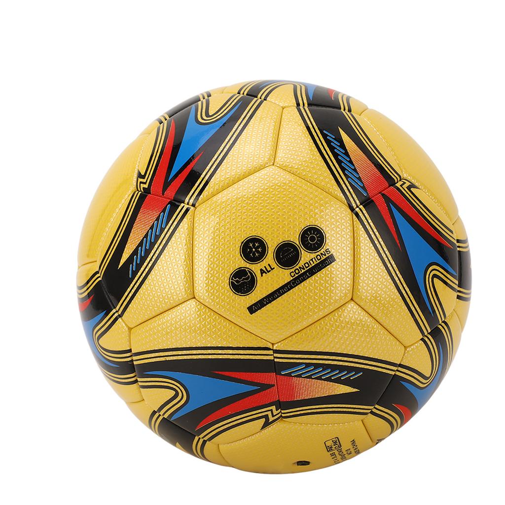 Soccer Ball Size 5 PU Soccer Football Wear Resistant Soft Touch Sports Ball for Game Matches Kids