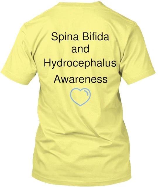 

Spina Bifida Awareness T shirt Made in the USA Size S to 5XL S