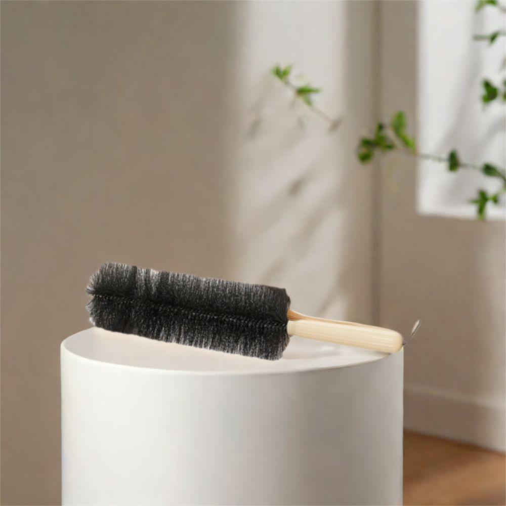 Thickened Bristle Fan Dust Removal Brush with Hang Rope Air Conditioner Brush  Office
