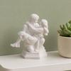 3D Printed Couple Sculpture, Kneeling Princess Carry Figurine, Romantic Art Resin Desk Decor, Unique Anniversary Birthday Gift for Couples, Fitness