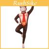 Super Mario Bros Donkey Kong Cosplay Costume For Kids And Adults With Gorilla Head Mask For Halloween Party