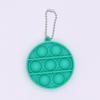 Colorful Silicone Keychain Bubble Toy - Mouse Killer Pendant and Educational Decompression Tool