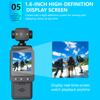 1080P WiFi Outdoor Video Recorder 270° Rotation HD Handheld Sports Camera Portable Pocket Camcorder for Cycling Vlogging Sports