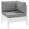 VidaXL Pallet Cushions 3 Pcs Grey Oxford Fabric 315065