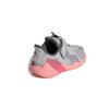 adidas 4Uture Rnr El I Slip Resistant Cushioning Abrasion Resistant Low Top Toddler Shoes Gray Pink Infant And Toddler FV2787