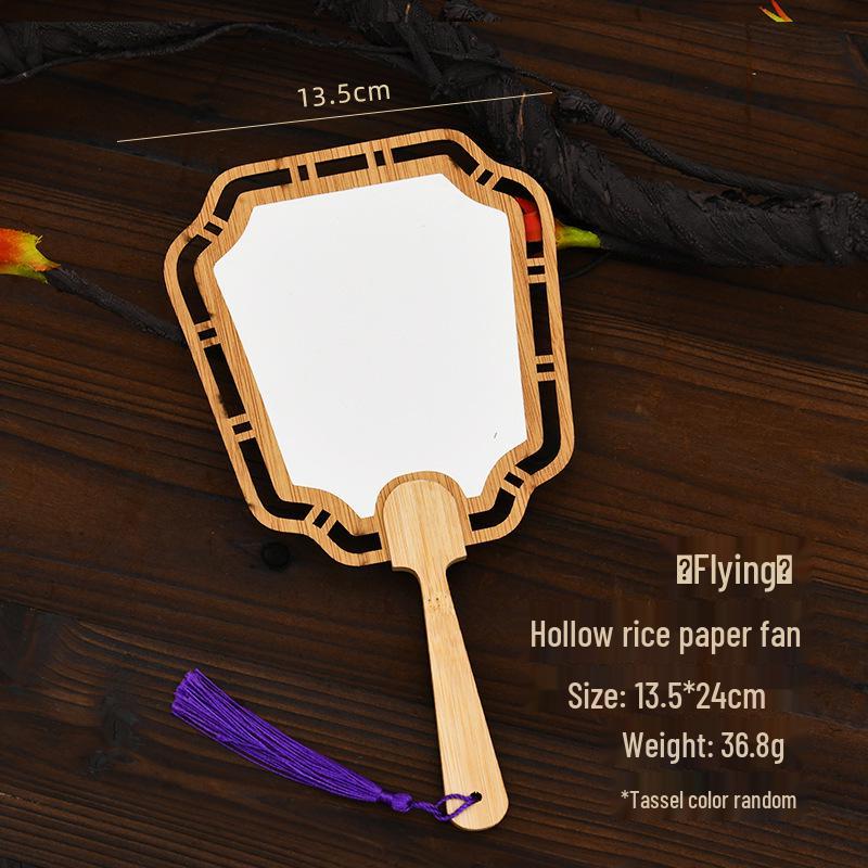 

Набір для виготовлення ручного брокатного перлового віяла: Круглий віяло в стародавньому стилі, ідеально підходить для тімбілдингу або невеликих подарунків