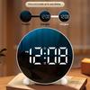 LED Large Digital Intelligent Alarm Clock Rechargeable, Silent and Timed, Children's Learning Clock Gift
