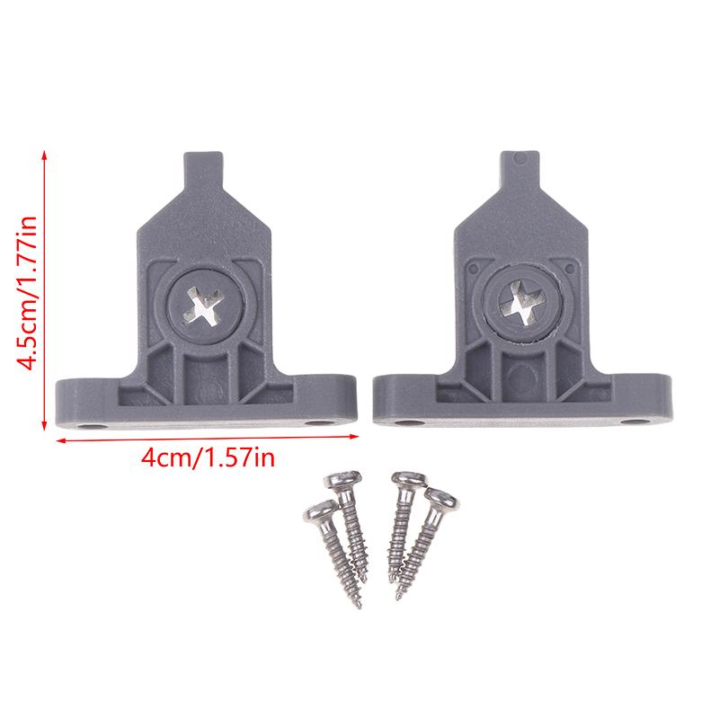 

2 шт. нейлоновый/металлический зажим для ящика, передняя панель, крепежный кронштейн, сменный соединитель для кухонной мебели, шкаф