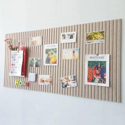 Nordischer Stil Filz Foto Wand: Ohne-Bohren-Ausstellungsbrett für Wohnzimmer- oder Kindergarten-Dekoration.