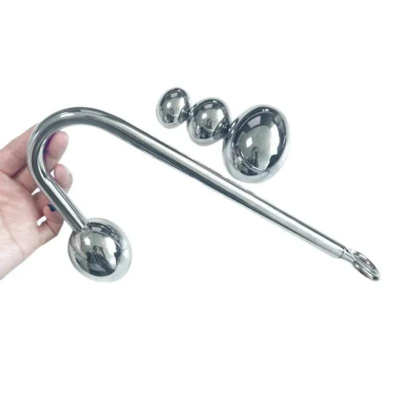 2026 new Roestvrijstalen anale haak Anusballen Metalen anale dilatator Buttplug Grote anale kralen prostaatstimulator insert