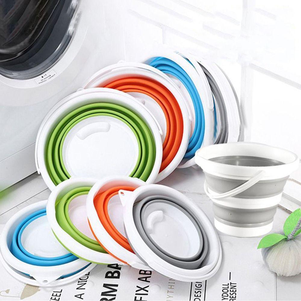 Portable Fishing Bucket Car Mounted Car Wash Bucket Multifunctional Foldable Water Bucket